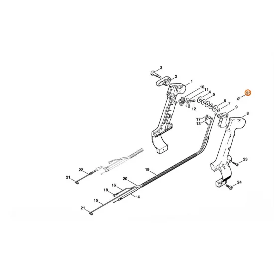 STIHL  Podkładka zabezpieczająca 5 9460 624 0501